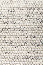 Natural Wool Rug Handwoven