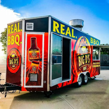 Food truck with full