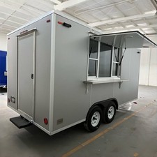 Silver Grey Mobile Food