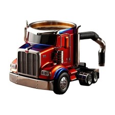 Semi-trailer Shaped Semi-Truck