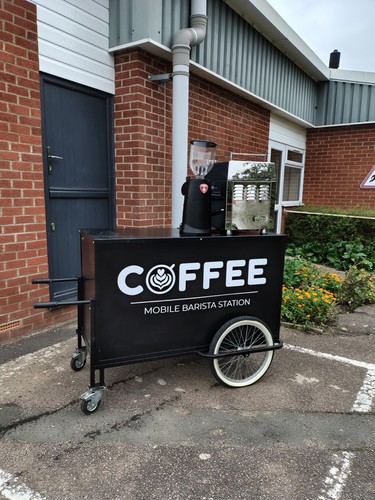 Mobile coffee cart - coffee,