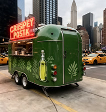 Large Mobile Food Trailer