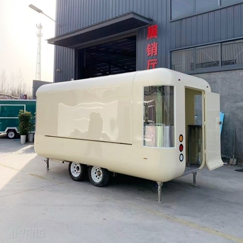 Cream mobile food - mobile, trailer