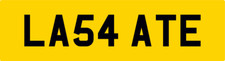 LATTE NUMBER PLATE LA54 ATE