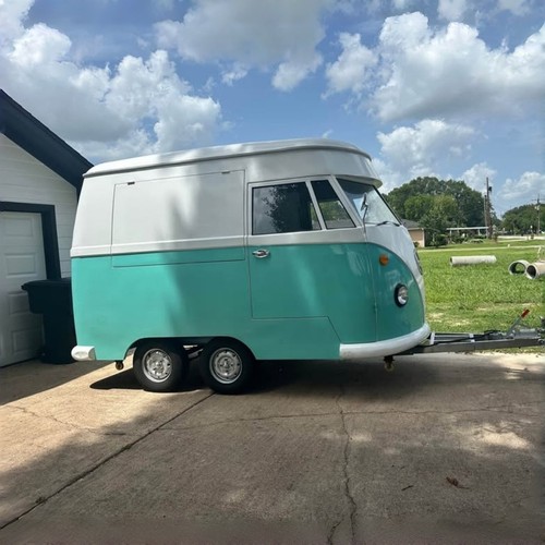 Vintage style food trailer - vw,