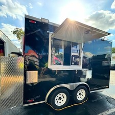 Food Trailer For Sale Black