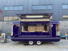 Purple Mobile Food Trailer