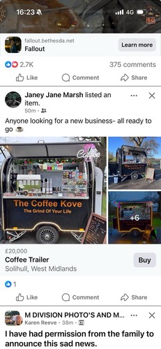 Ready trade coffee trailer - to,