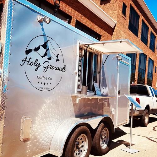 Silver mobile coffee - coffee, food