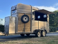 Converted horse box catering