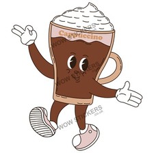 Cappuccino Mascot Coffee
