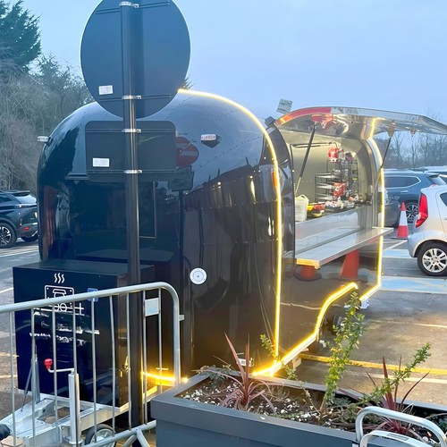 Large mobile food - food, trailer