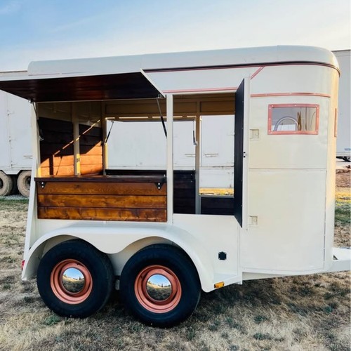 Vintage style food trailer - vintage,