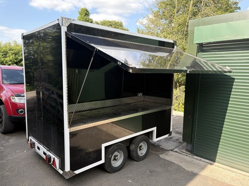 New coffee trailer unfinished - new,